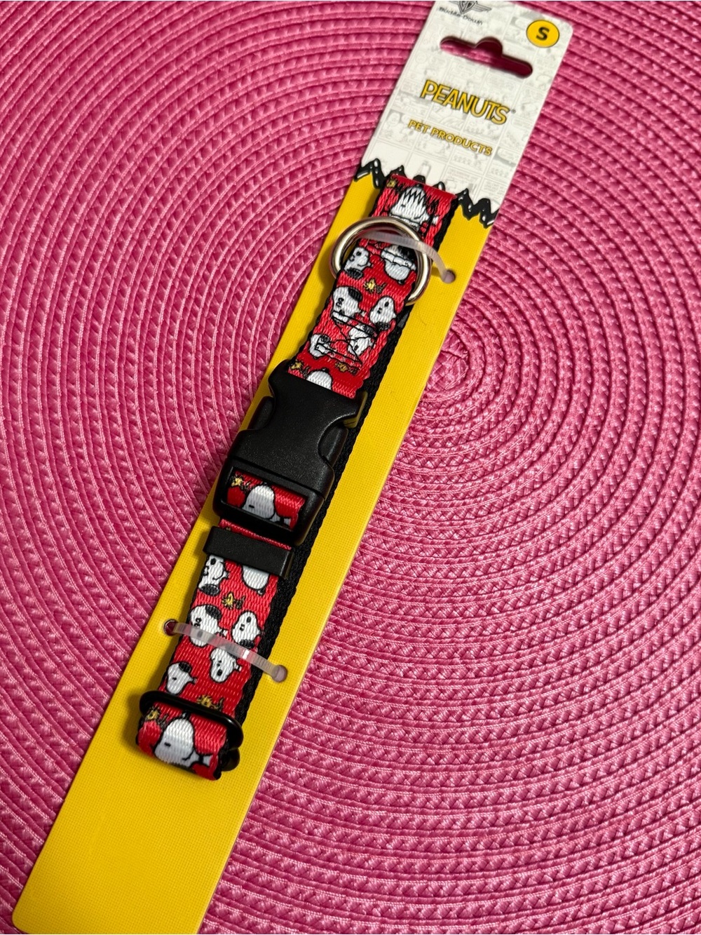 Snoopy Dog collar size S